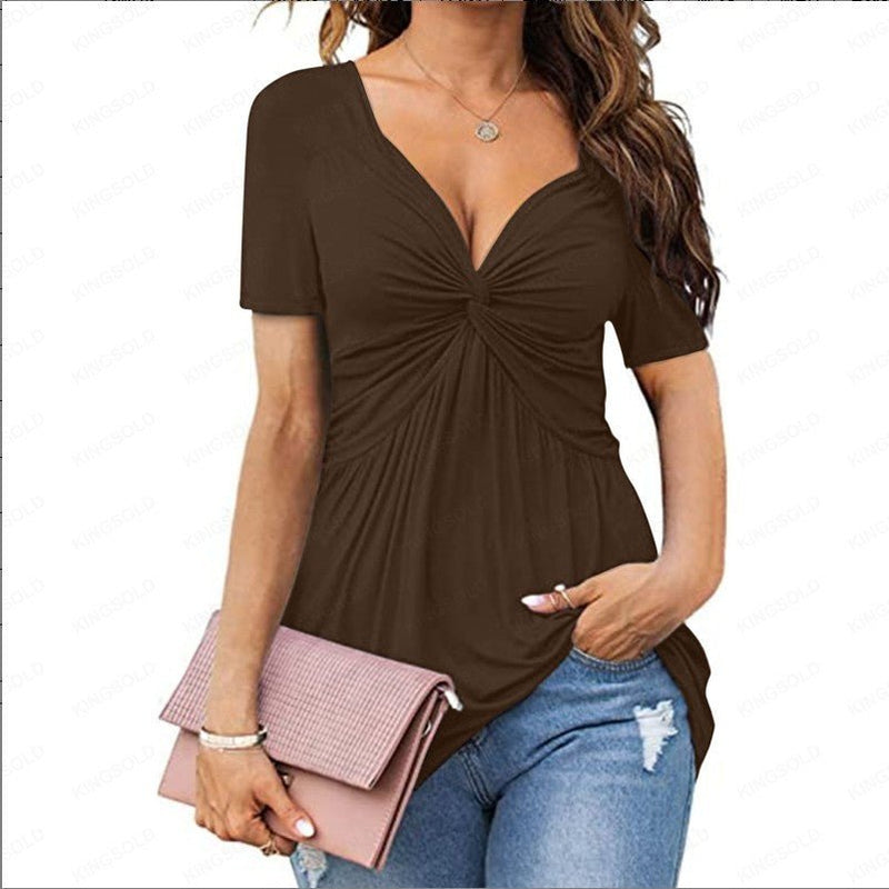 T-shirt Elegante com Estilo e Conforto - Blue&Pink
