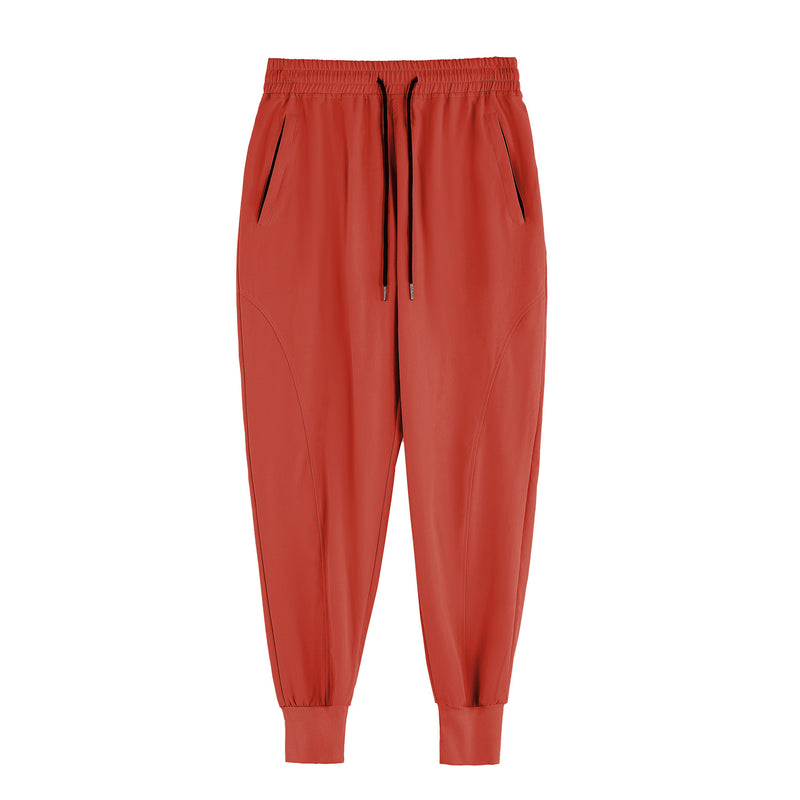 Quick - drying Sports Men's Casual Trousers - Blue&Pink