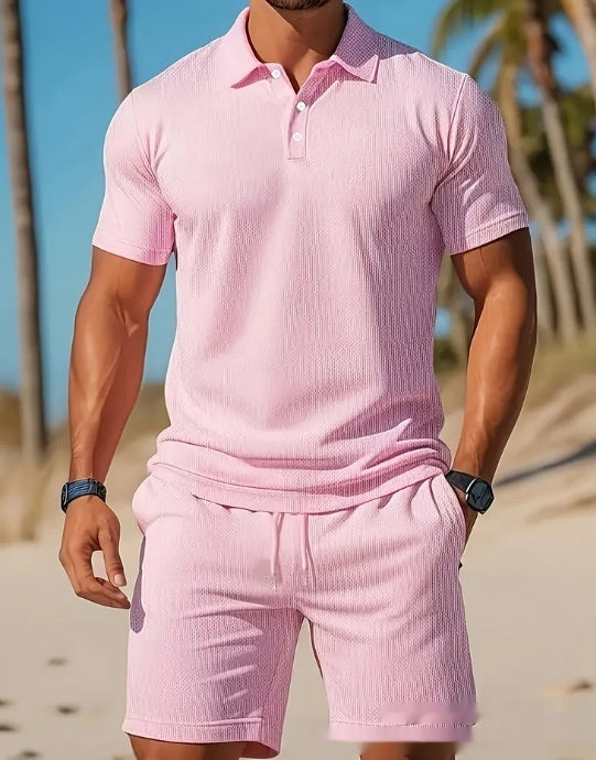 Conjunto Polo Masculino com Toque Moderno e Confortável