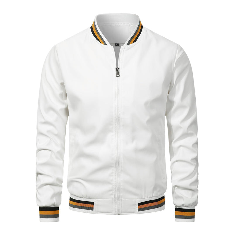 Jacket Trendy Leisure Coat Men's Upperwear - Blue&Pink