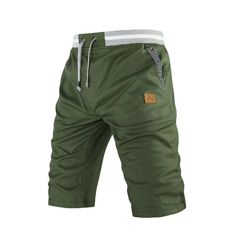 Calção Cropped Masculino em Algodão – Leveza, Estilo e Versatilidade para o Dia a Dia - Blue&Pink