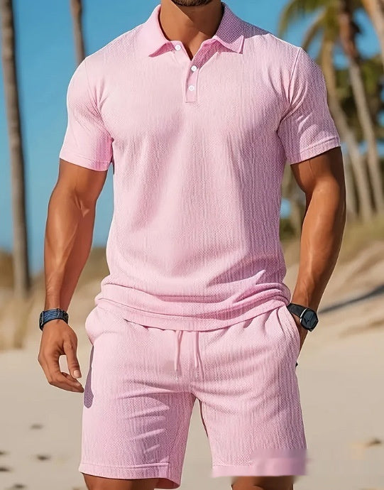 Conjunto Polo Masculino com Toque Moderno e Confortável