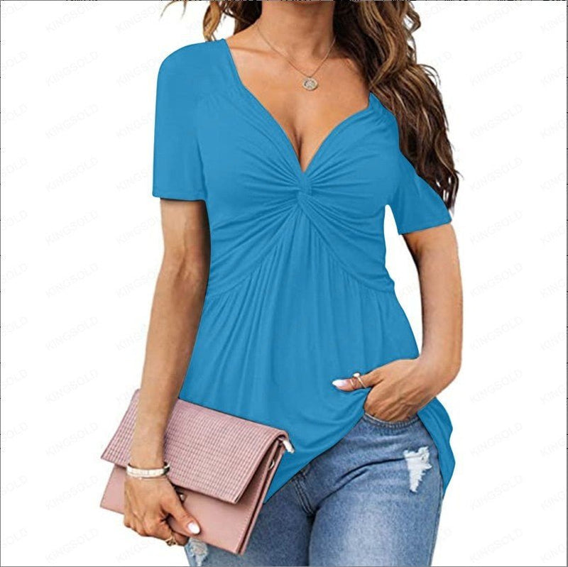 T-shirt Elegante com Estilo e Conforto - Blue&Pink