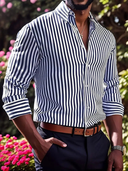 Camisa Masculina com Design Criativo – Impacto Visual e Estilo em Cada Detalhe - Blue&Pink