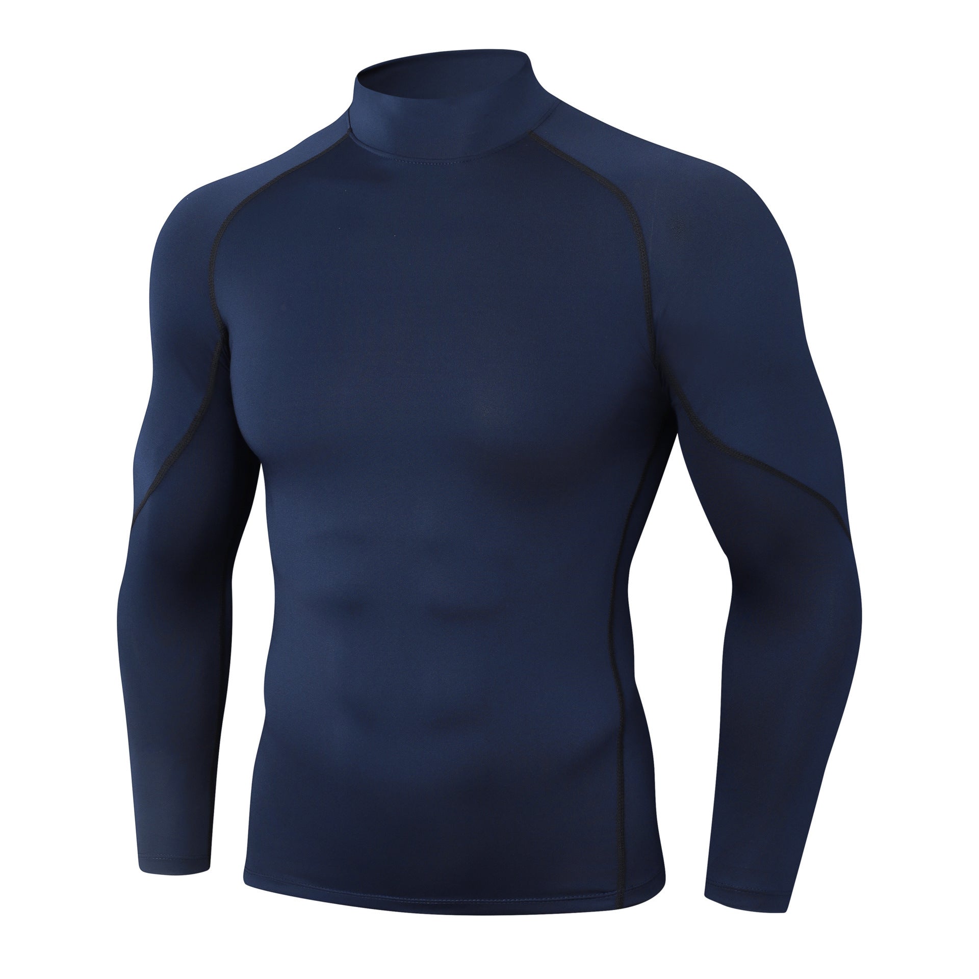 Men's Classic Sports Long Sleeve Outdoor Running - Blue&Pink