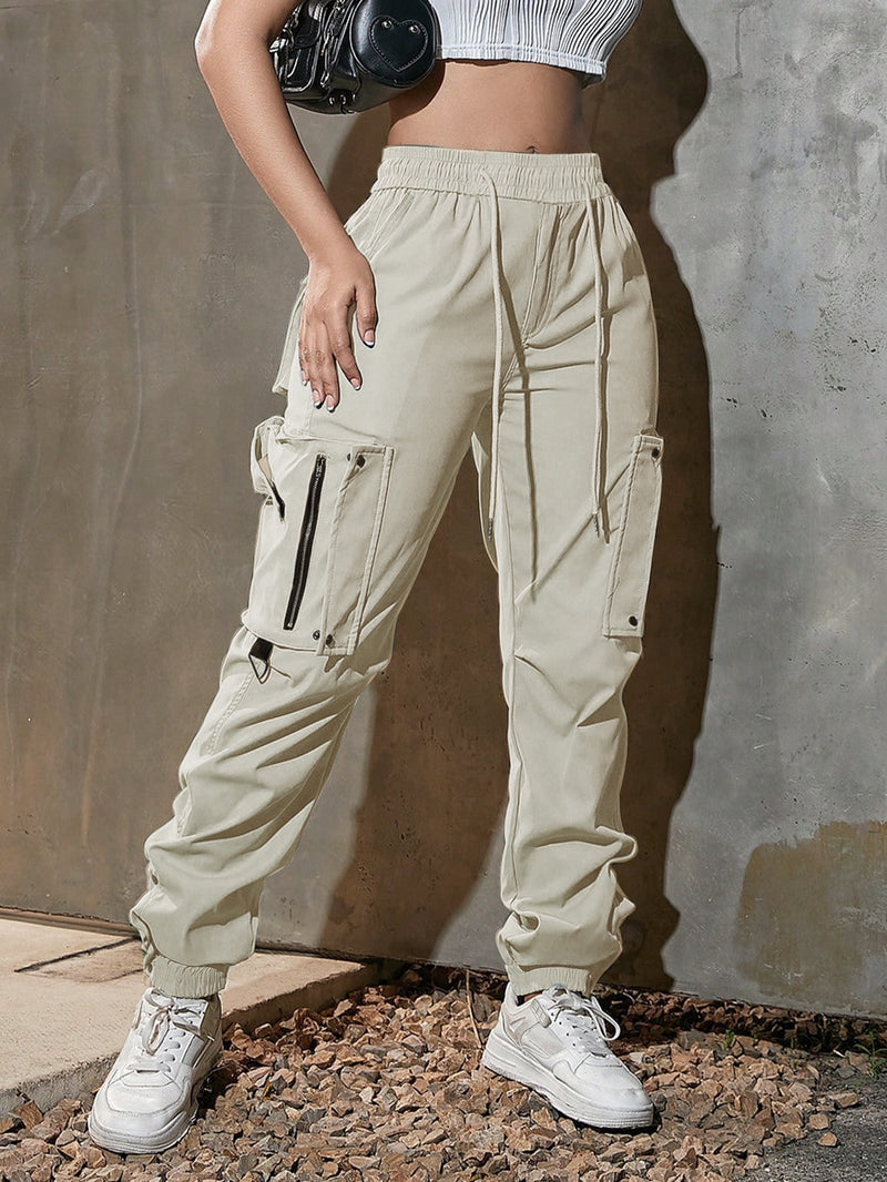 Overalls Summer American Sports Pants - Blue&Pink