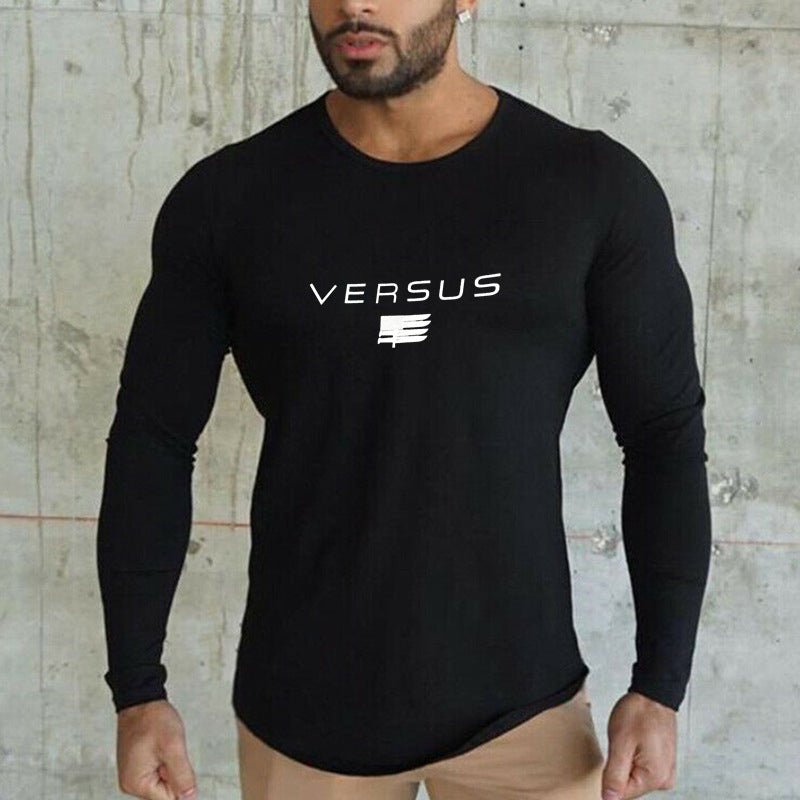 Men's Brother Sports Long Sleeve T-shirt - Blue&Pink