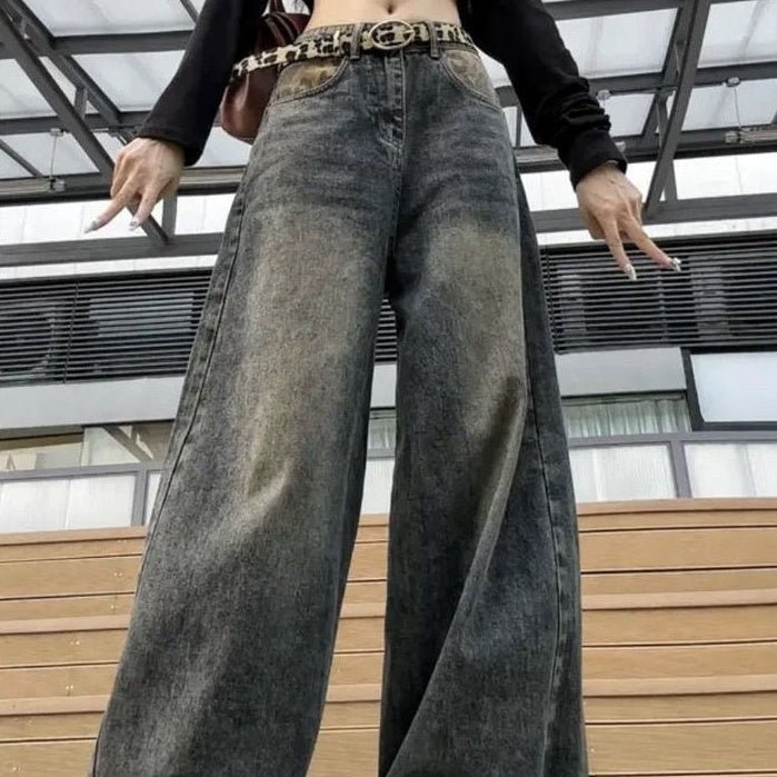 Calça Jeans Feminina Retrô - Blue&Pink