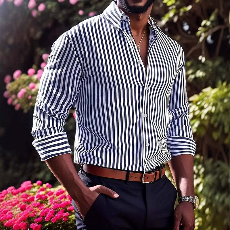 Camisa Masculina com Design Criativo – Impacto Visual e Estilo em Cada Detalhe - Blue&Pink