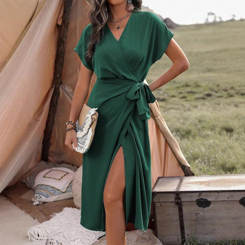 Vestido Elegância Versátil para Brilhar Todos os Dias - Blue&Pink