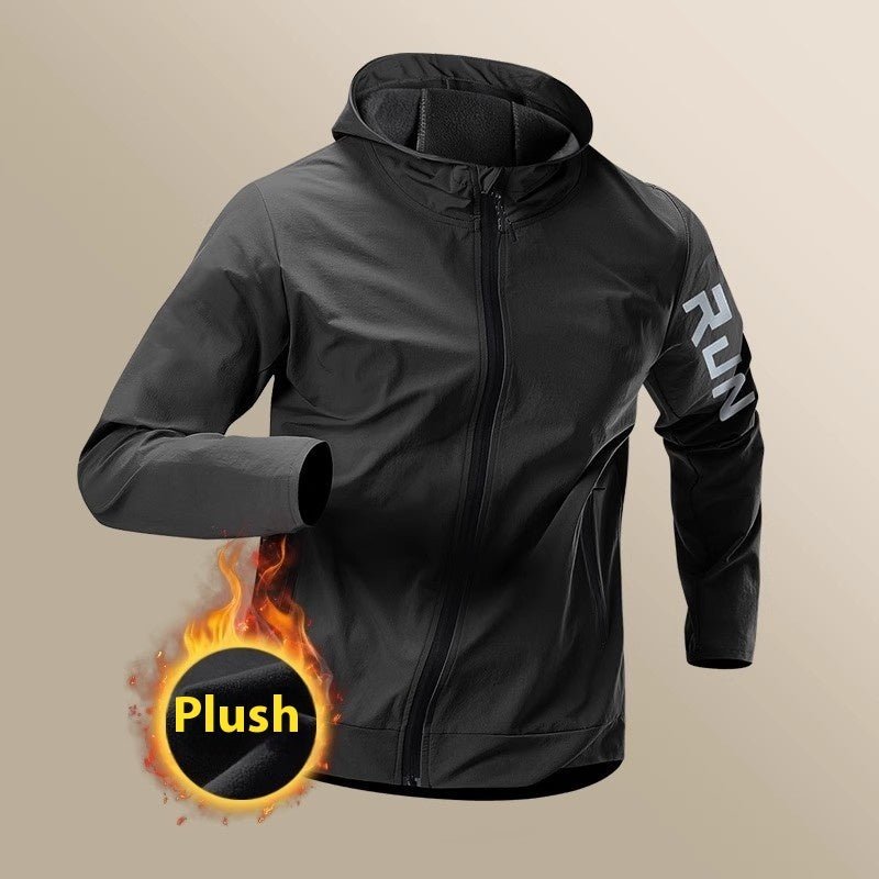Running Jacket Men's Windbreaker Training - Blue&Pink