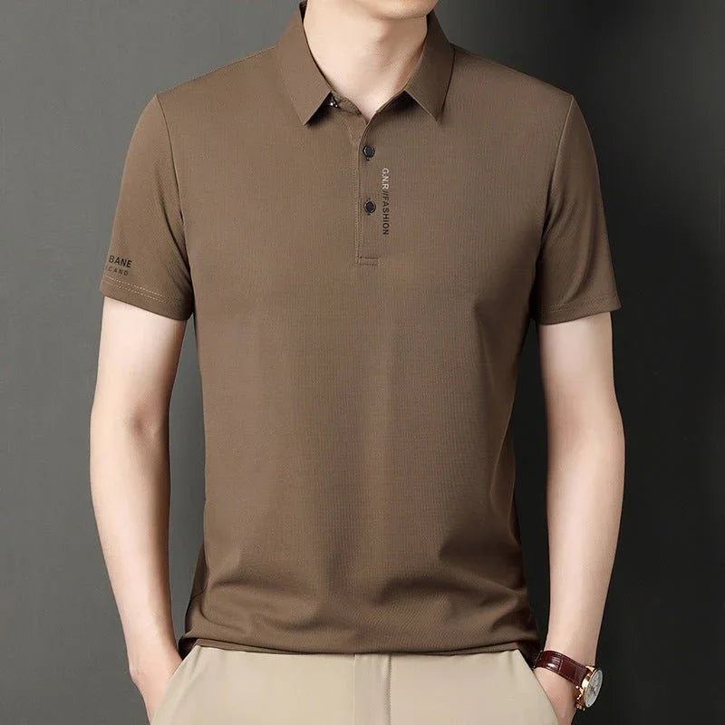 Polo Waffle Masculino – Estilo Casual e Confortável com Toque Moderno - Blue&Pink
