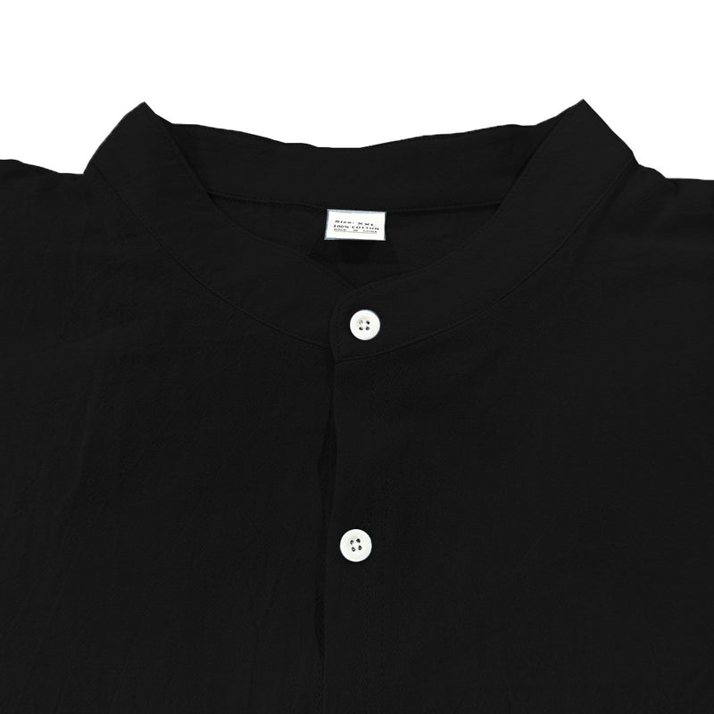Camisa com Gola Alta e Ajuste Slim - Blue&Pink