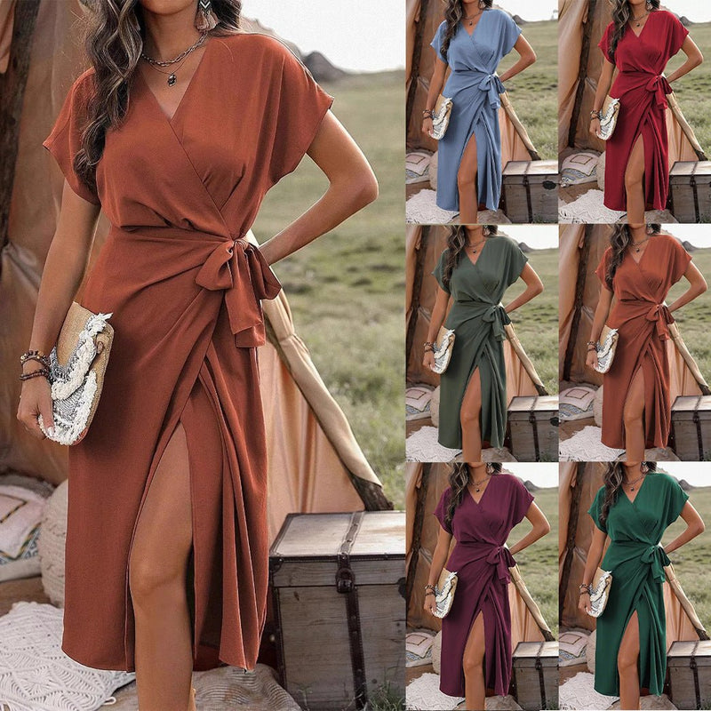 Vestido Elegância Versátil para Brilhar Todos os Dias - Blue&Pink