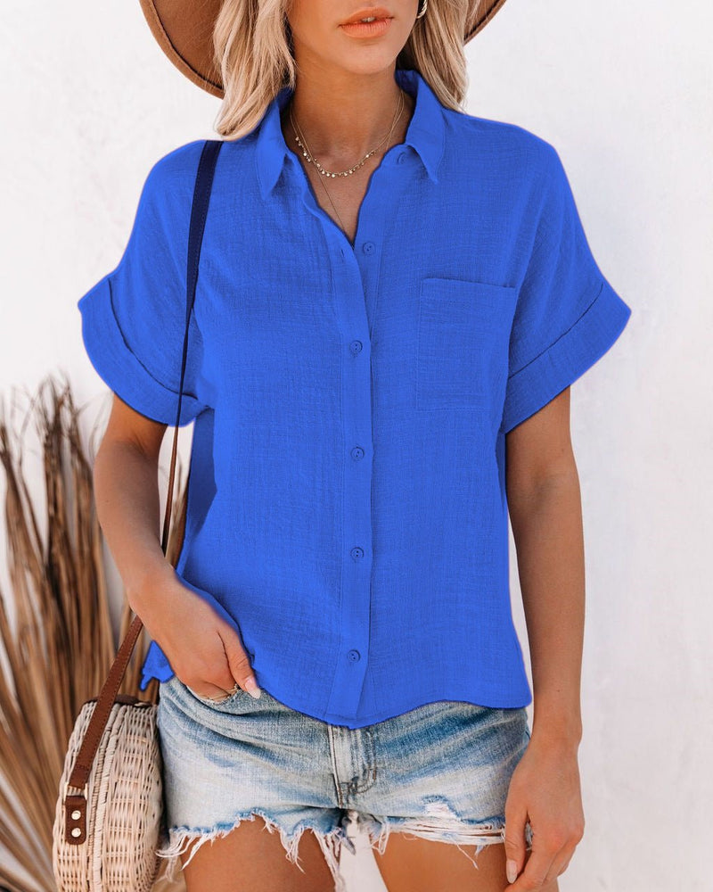 Camisa Feminina - Leveza, Conforto e Elegância no Verão! - Blue&Pink