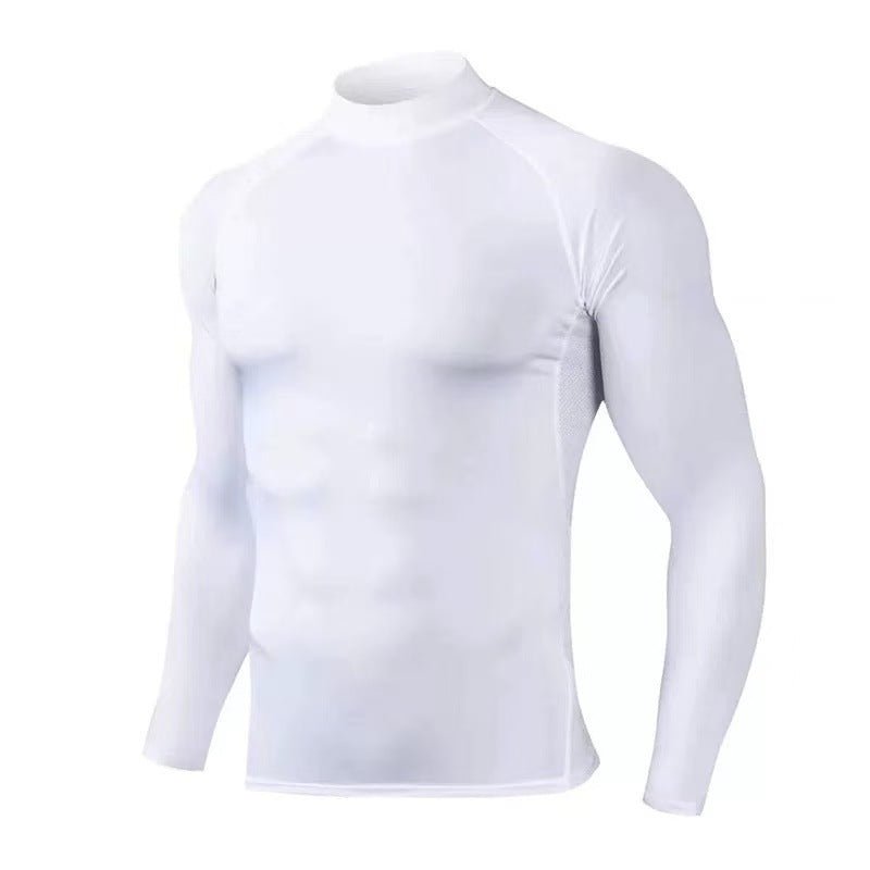 Men's Classic Sports Long Sleeve Outdoor Running - Blue&Pink
