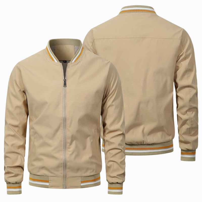 Jacket Trendy Leisure Coat Men's Upperwear - Blue&Pink