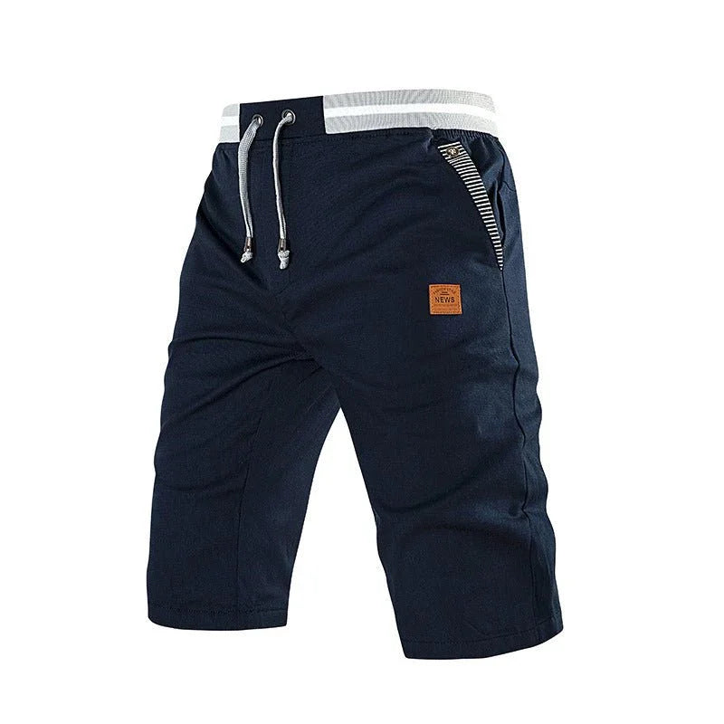 Calção Cropped Masculino em Algodão – Leveza, Estilo e Versatilidade para o Dia a Dia - Blue&Pink
