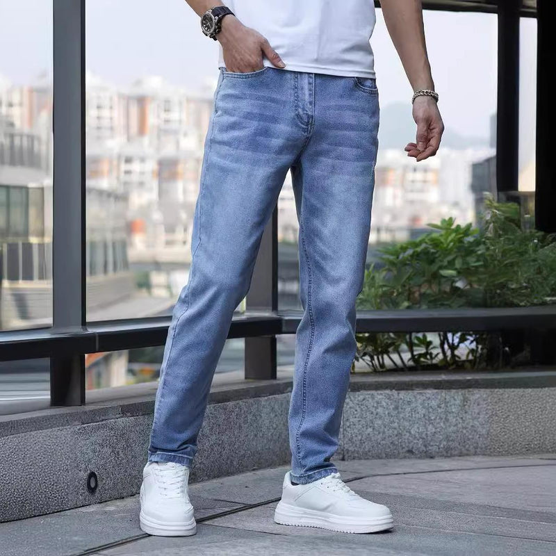 Jeans Slim Masculinos com Elastano – Conforto, Estilo e Liberdade de Movimento - Blue&Pink