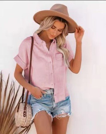 Camisa Feminina - Leveza, Conforto e Elegância no Verão! - Blue&Pink