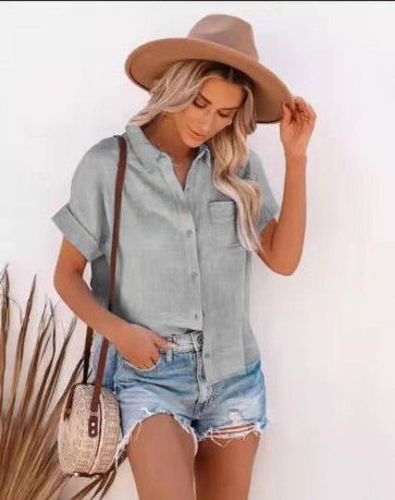 Camisa Feminina - Leveza, Conforto e Elegância no Verão! - Blue&Pink