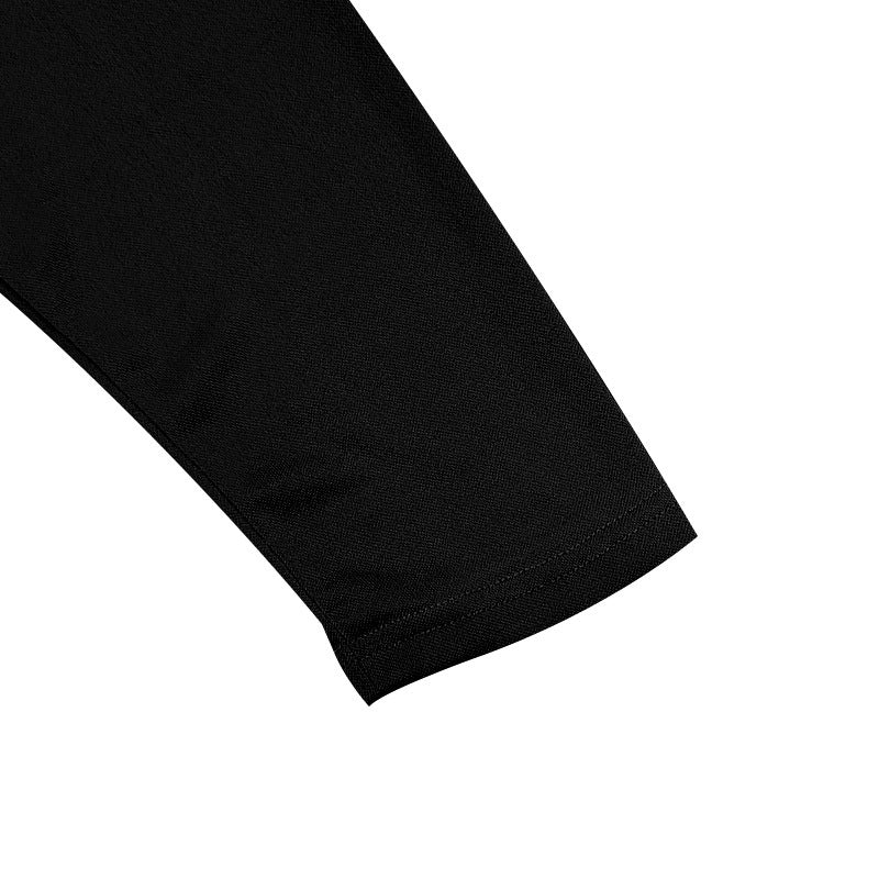 Camisa de golfe de manga comprida com lapela