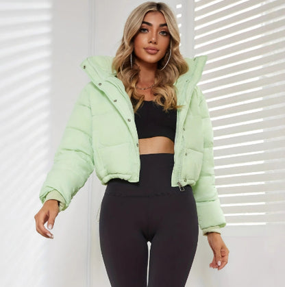 Casaco folgado em algodão