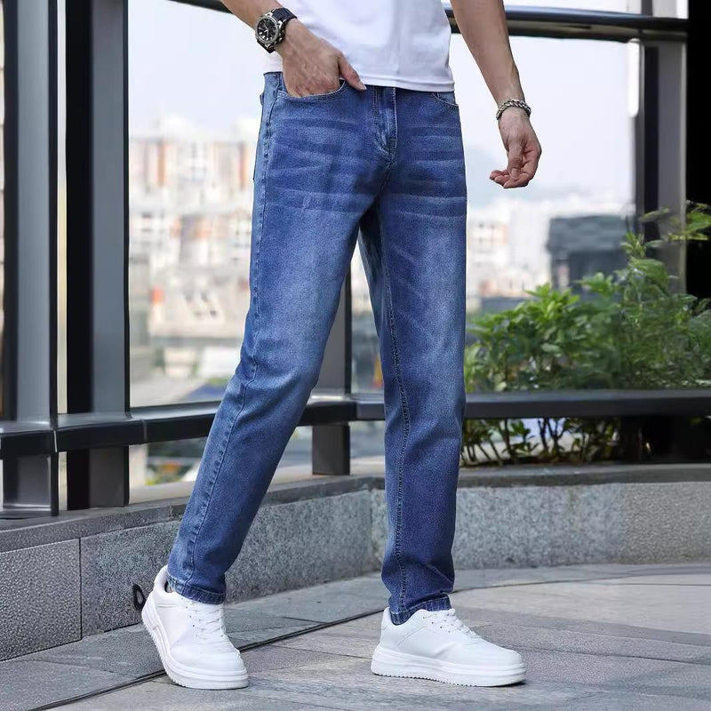 Jeans Slim Masculinos com Elastano – Conforto, Estilo e Liberdade de Movimento - Blue&Pink