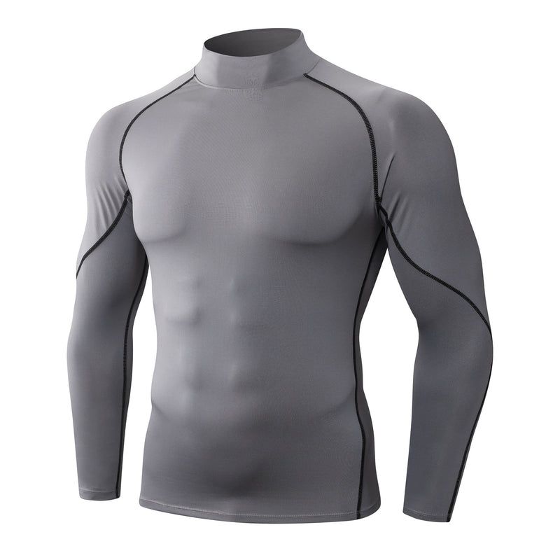 Men's Classic Sports Long Sleeve Outdoor Running - Blue&Pink