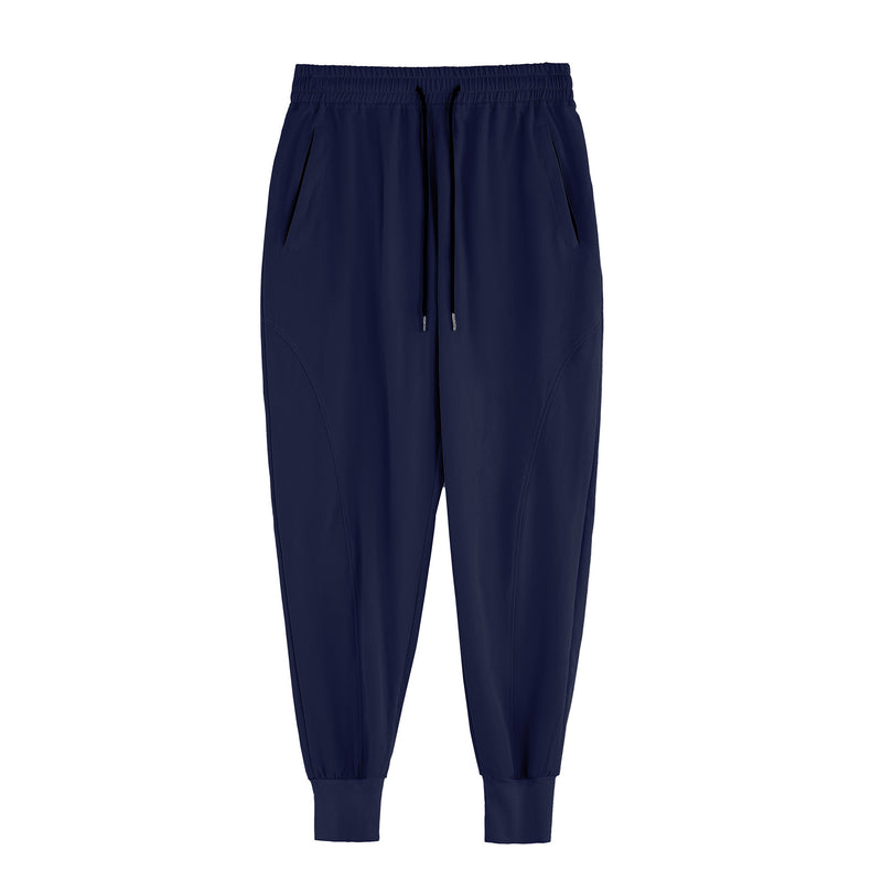 Quick - drying Sports Men's Casual Trousers - Blue&Pink
