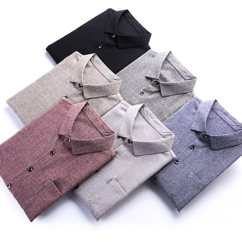 Camisa Casual Masculina Estilo Linho – Leveza, Frescura e Elegância - Blue&Pink
