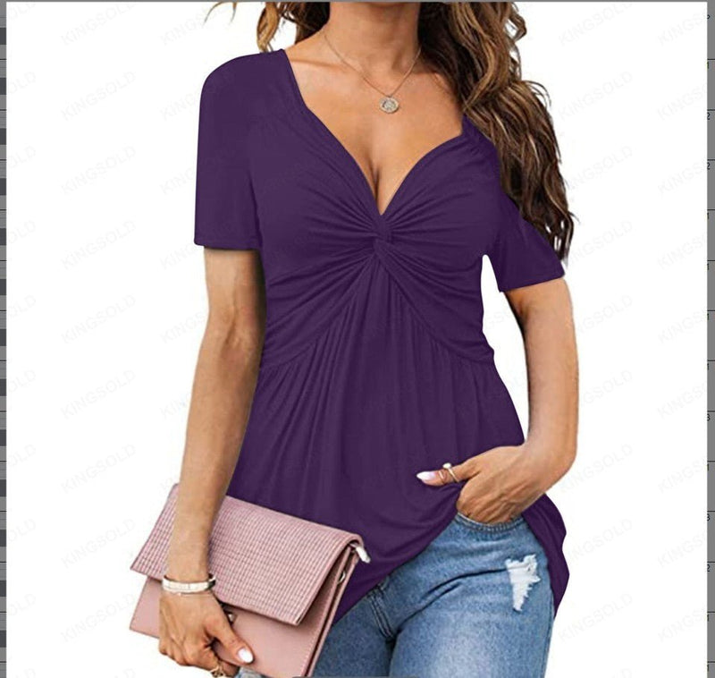 T-shirt Elegante com Estilo e Conforto - Blue&Pink