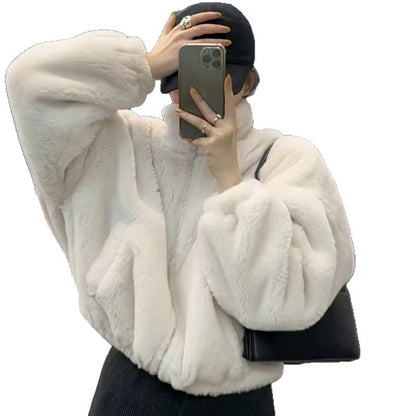 Casaco acolchoado grosso de algodão