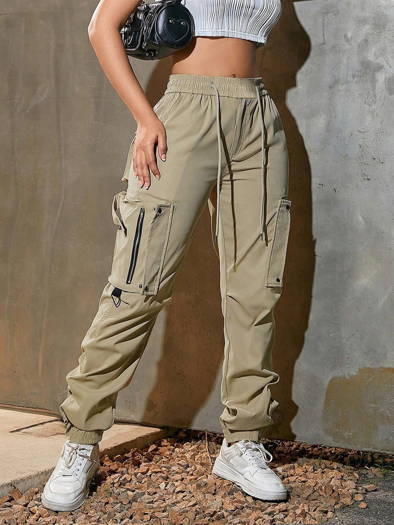 Overalls Summer American Sports Pants - Blue&Pink