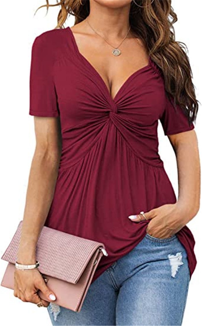 T-shirt Elegante com Estilo e Conforto - Blue&Pink