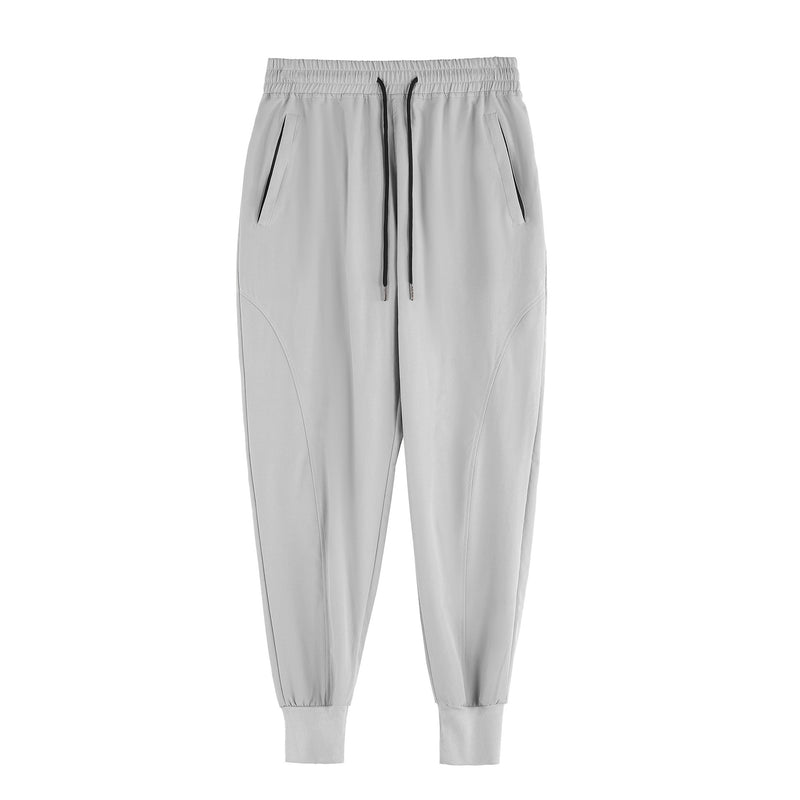 Quick - drying Sports Men's Casual Trousers - Blue&Pink