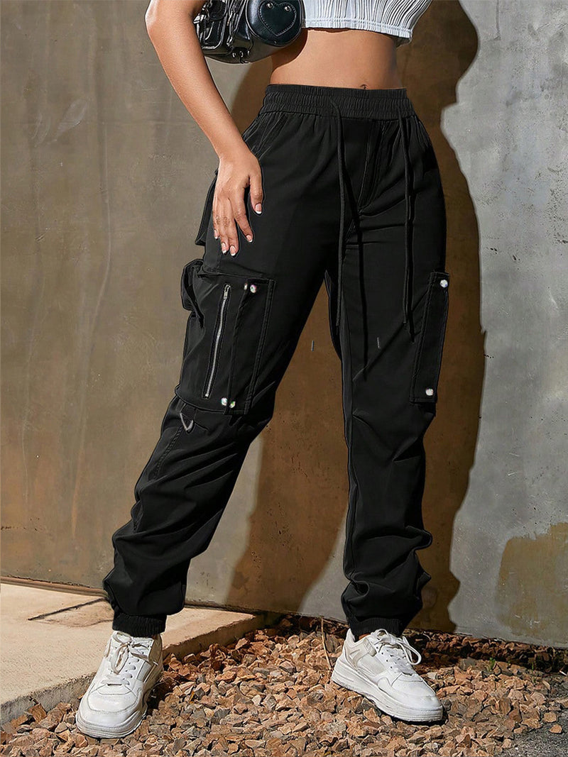 Overalls Summer American Sports Pants - Blue&Pink