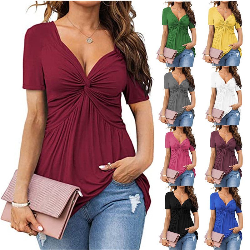 T-shirt Elegante com Estilo e Conforto - Blue&Pink