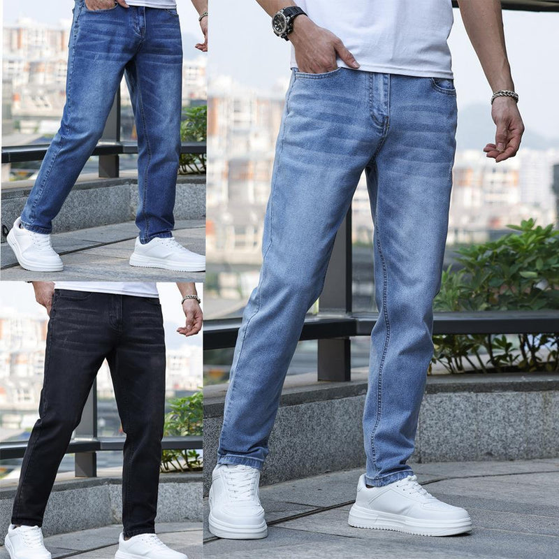 Jeans Slim Masculinos com Elastano – Conforto, Estilo e Liberdade de Movimento - Blue&Pink