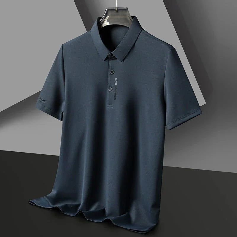 Polo Waffle Masculino – Estilo Casual e Confortável com Toque Moderno - Blue&Pink