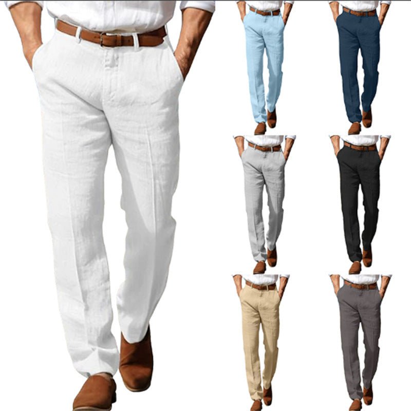 Calças de Linho Masculinas – Elegância e Conforto para Todos os Momentos - Blue&Pink