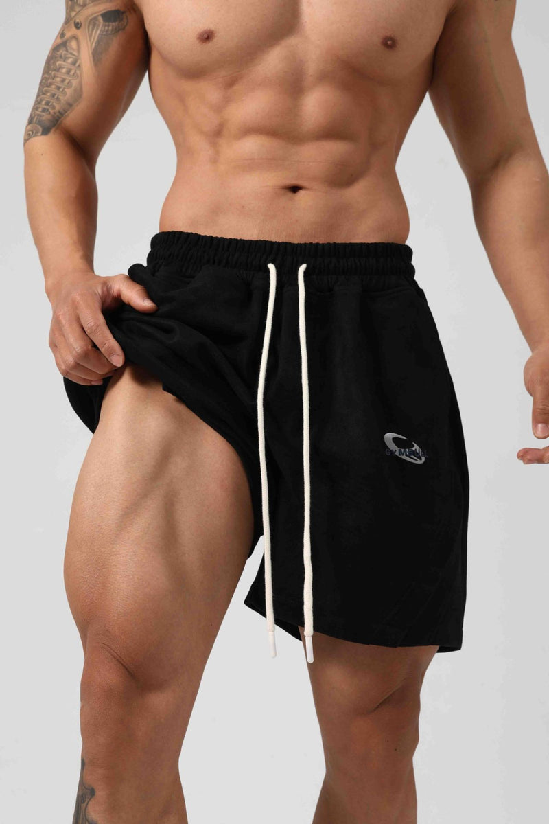 Men's Loose Sports And Leisure Large Shorts - Blue&Pink