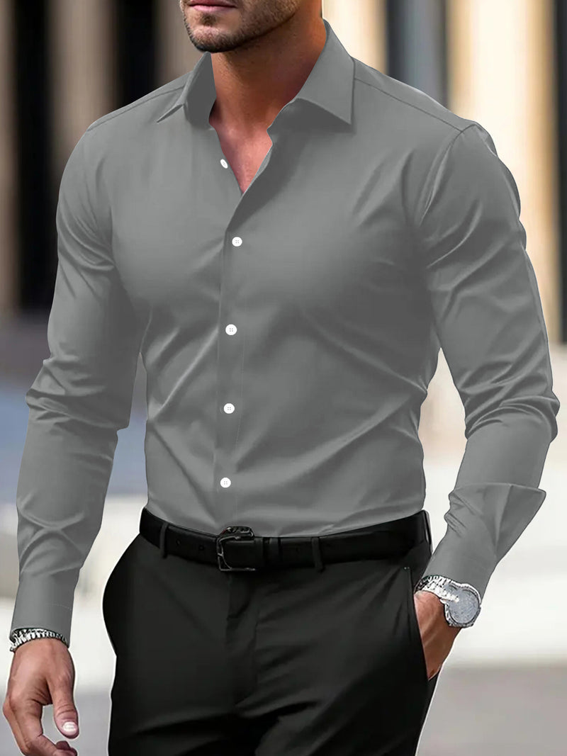Camisa Social Slim Masculina – Elegância e Confiança em Cada Detalhe - Blue&Pink