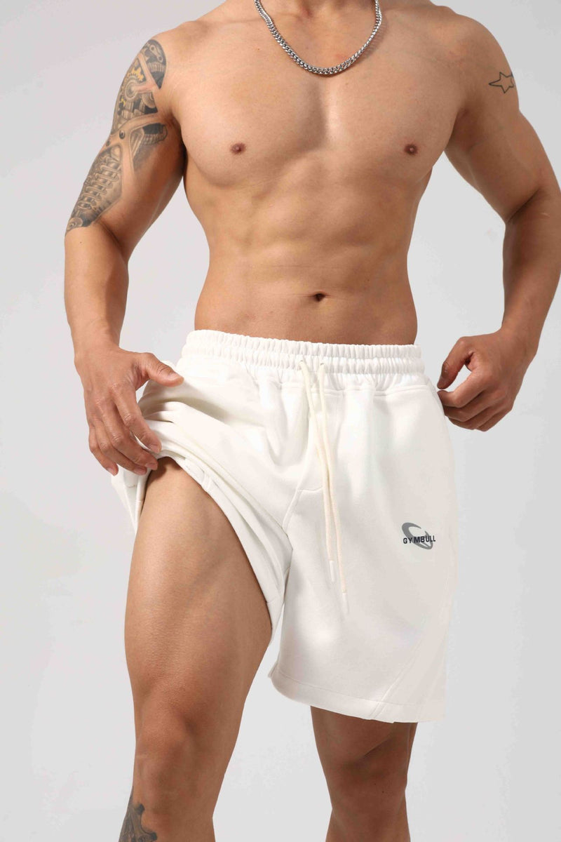 Men's Loose Sports And Leisure Large Shorts - Blue&Pink