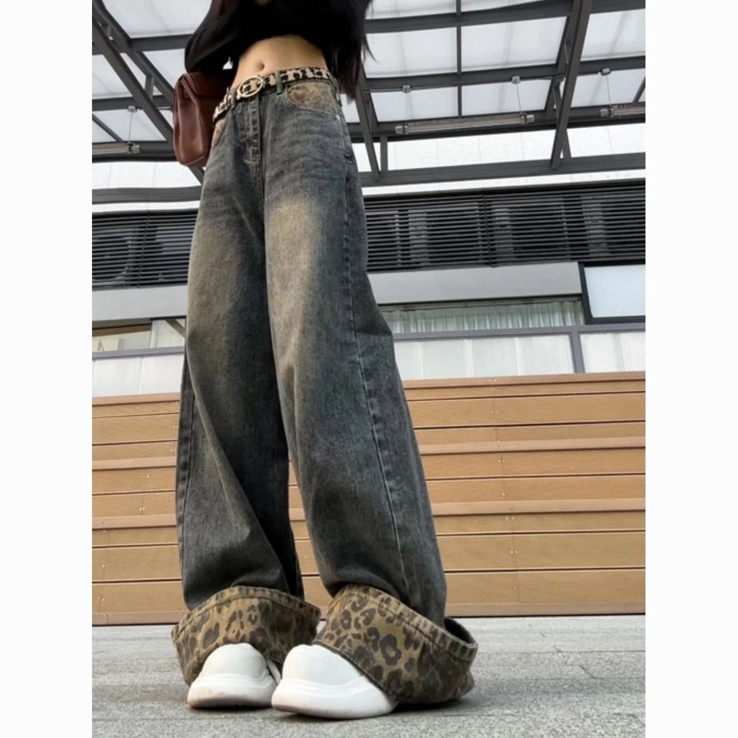 Calça Jeans Feminina Retrô - Blue&Pink