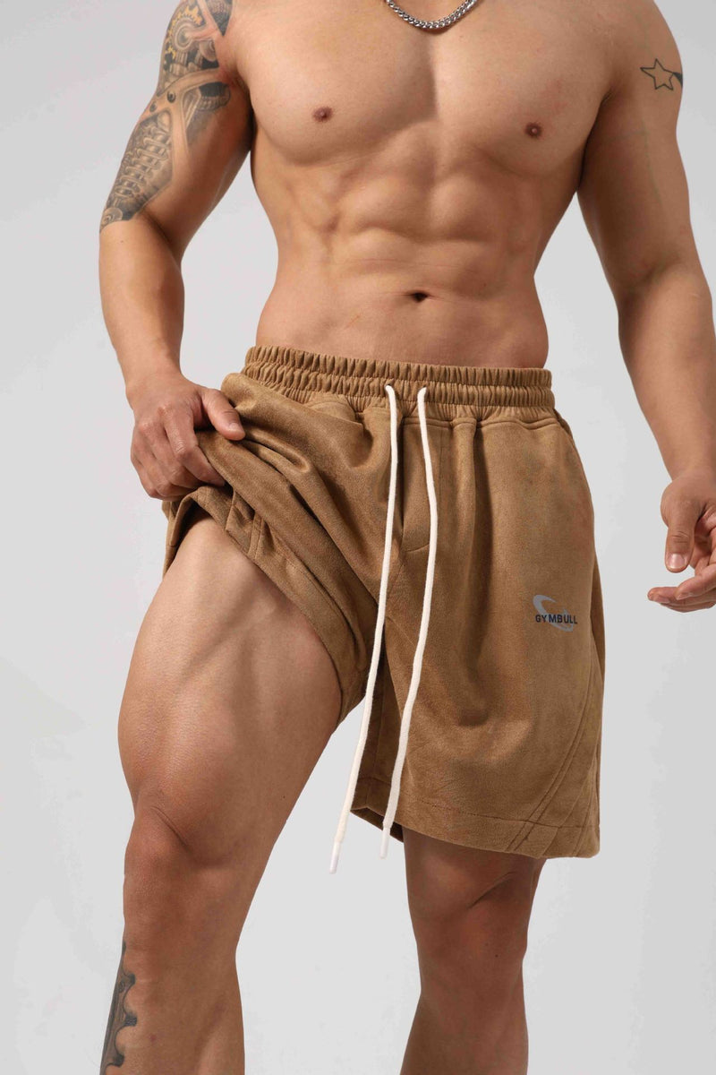 Men's Loose Sports And Leisure Large Shorts - Blue&Pink