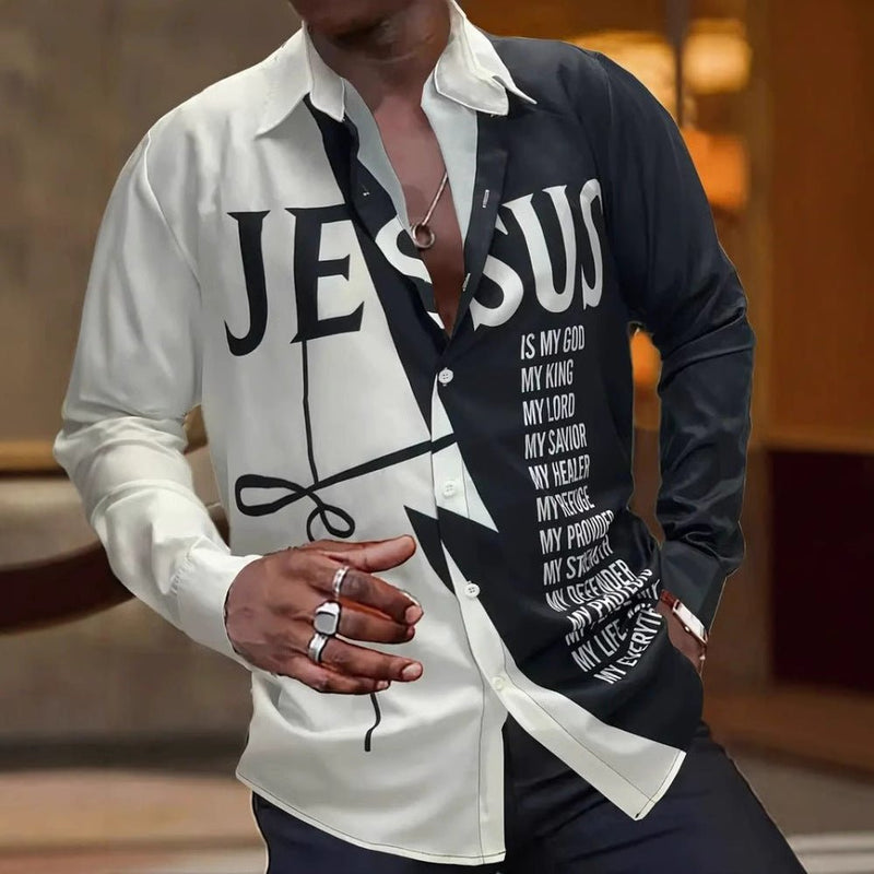 Camisa Masculina Personalizada – Estilo Único e Irreverente para Todas as Estações - Blue&Pink