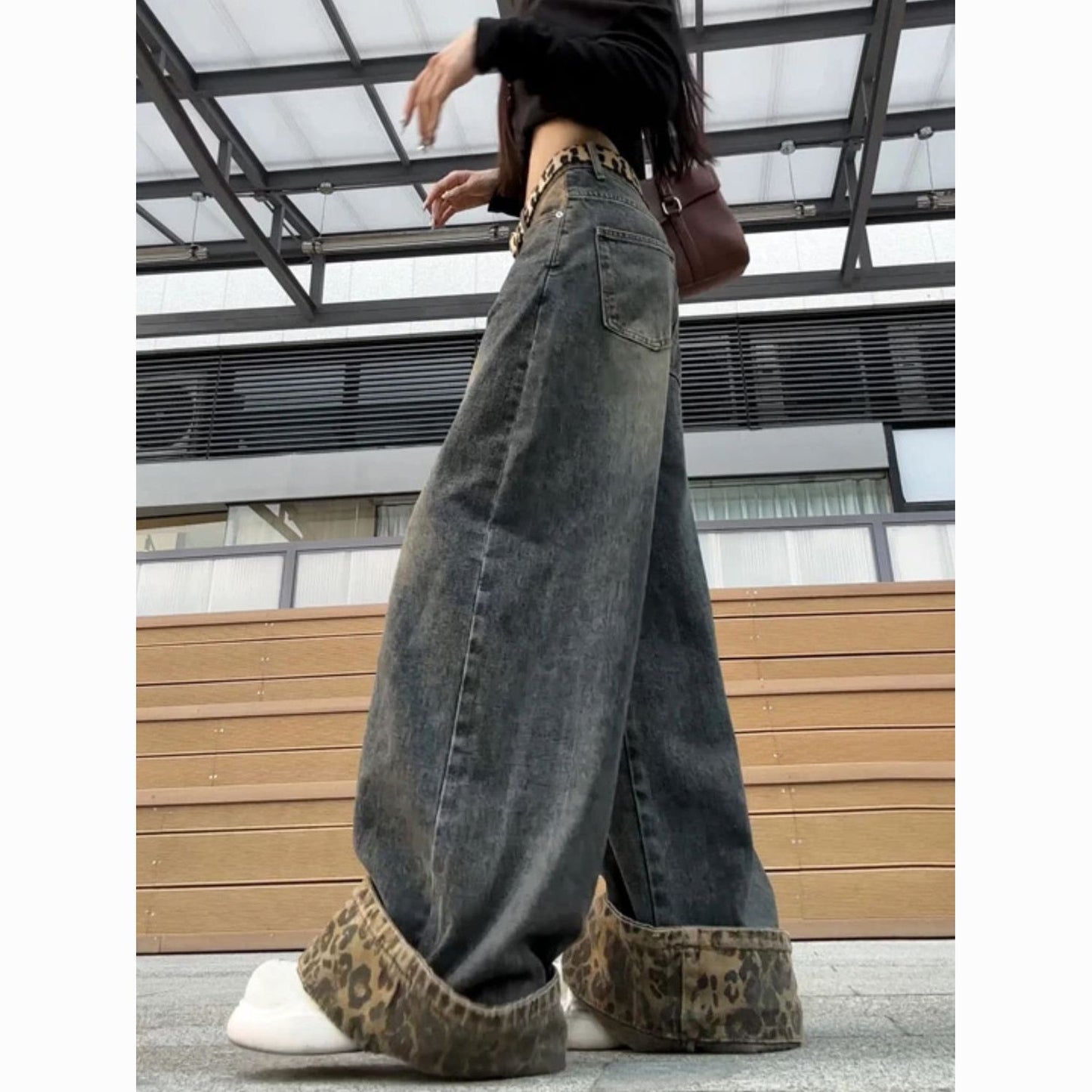 Calça Jeans Feminina Retrô - Blue&Pink