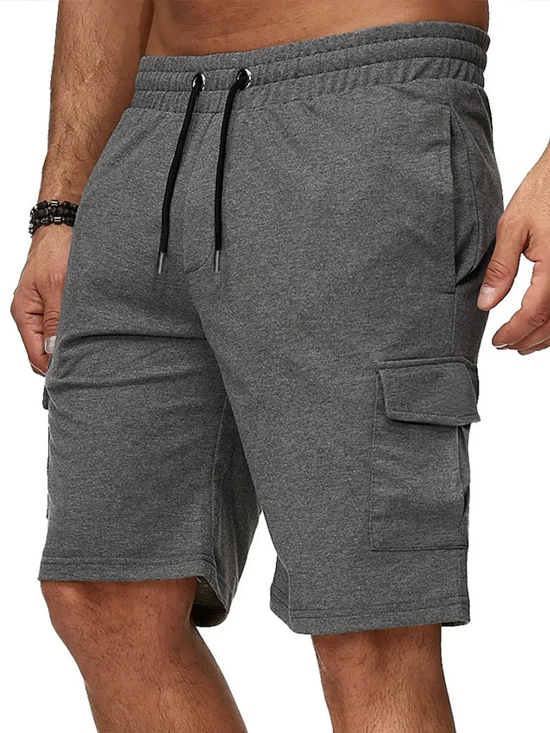 Calções Masculinos Desportivos – Estilo Pronto para Qualquer Aventura! - Blue&Pink