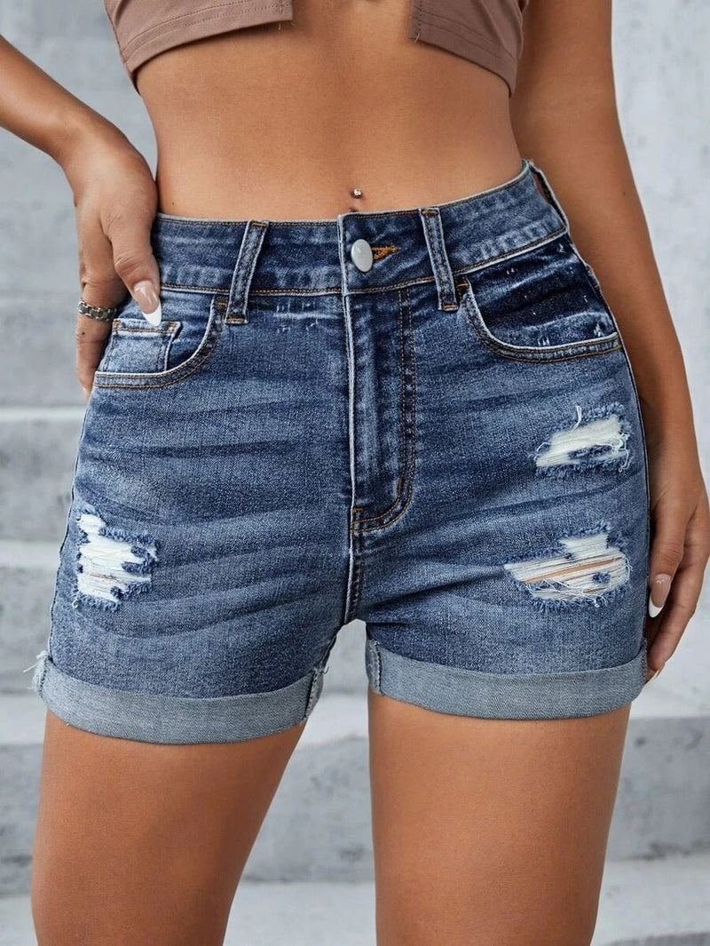 Calções de Ganga Rasgados – Atitude, Estilo e Liberdade em Cada Look - Blue&Pink